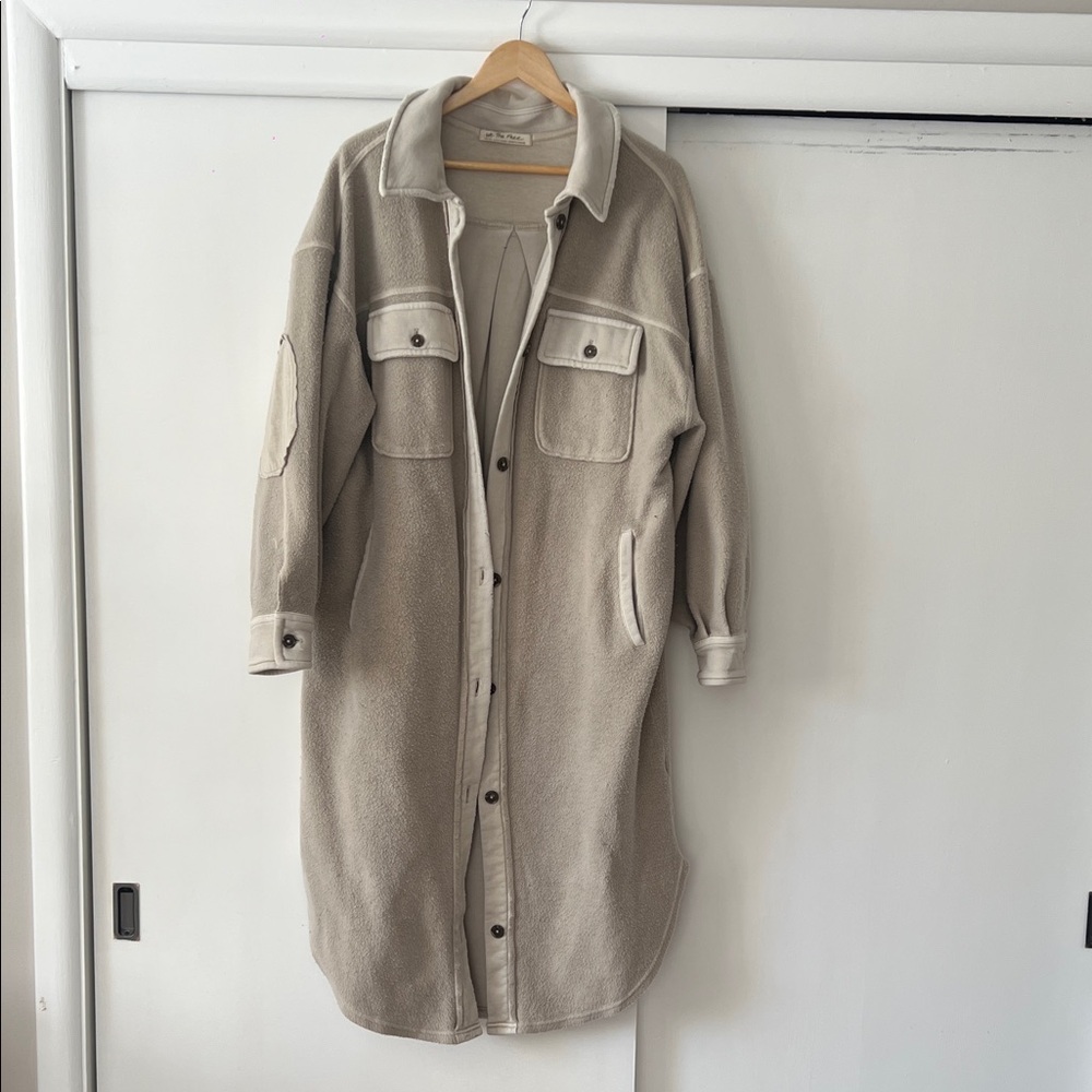 We The Free Cream Teddy Jacket